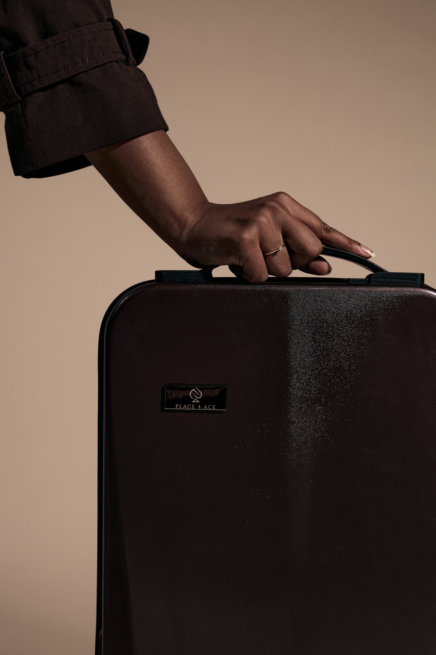 Espresso laptop case